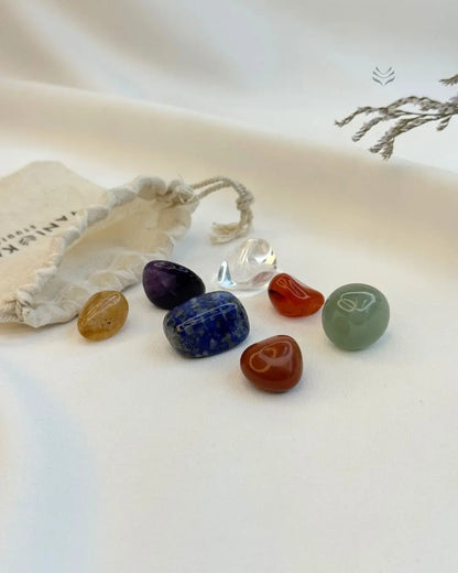 Self Healing Seven Chakra Tumble Set 