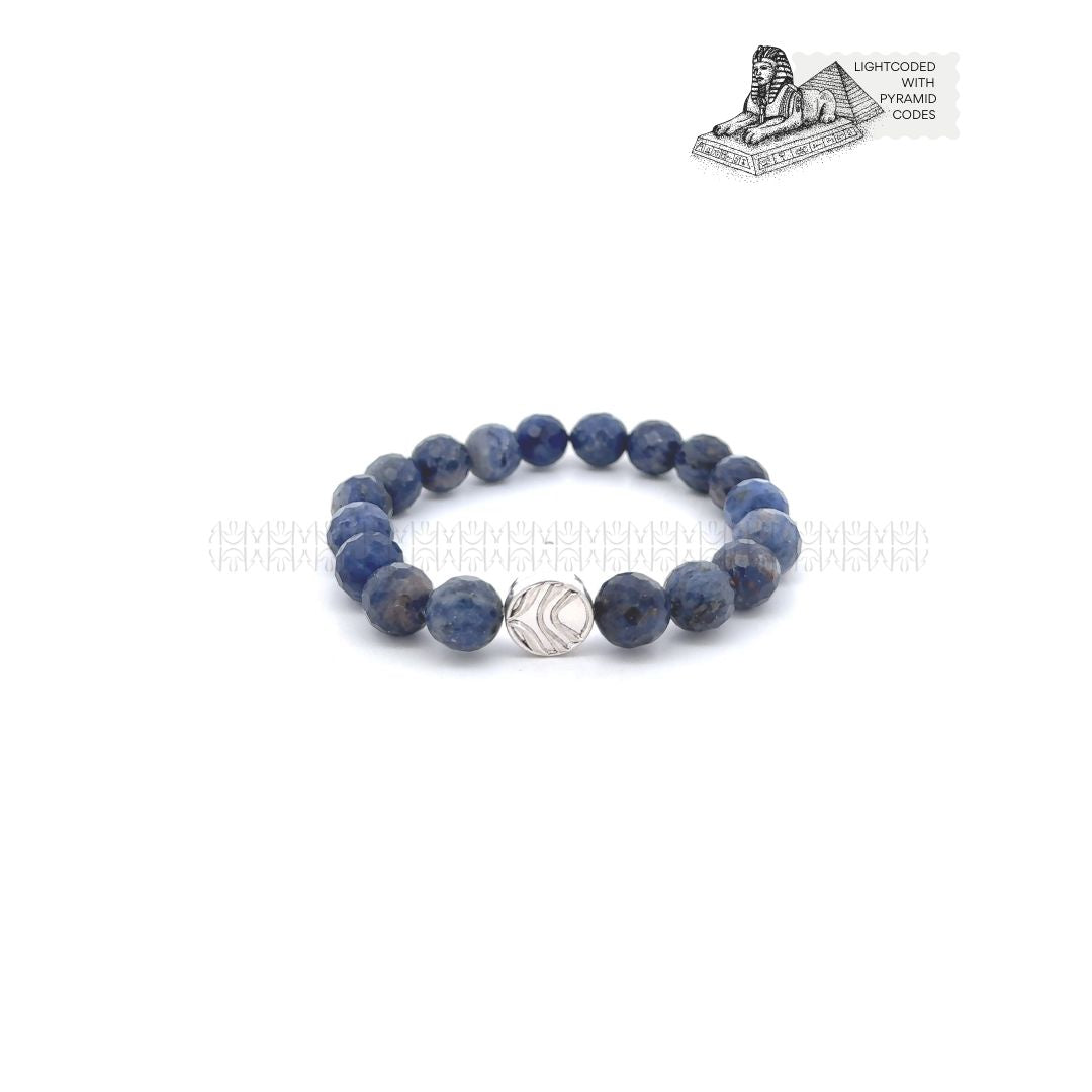 On The Stage Sodalite Faceted Bracelet 