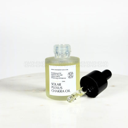 Solar Plexus Chakra Body Oil  Aroma oils