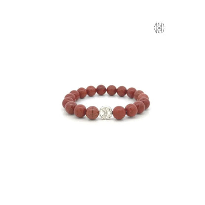 Nurturing and Grounding Red Jasper Bracelet 