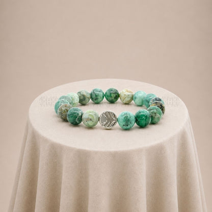 Stone of Hope Variscite Bracelet  Crystal Bracelet