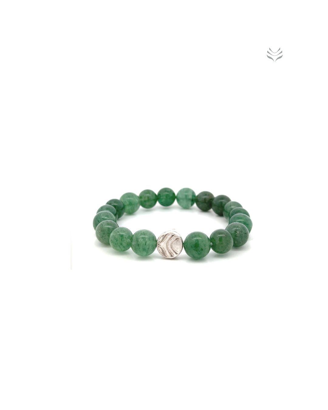 Green Strawberry Quartz Bracelet 