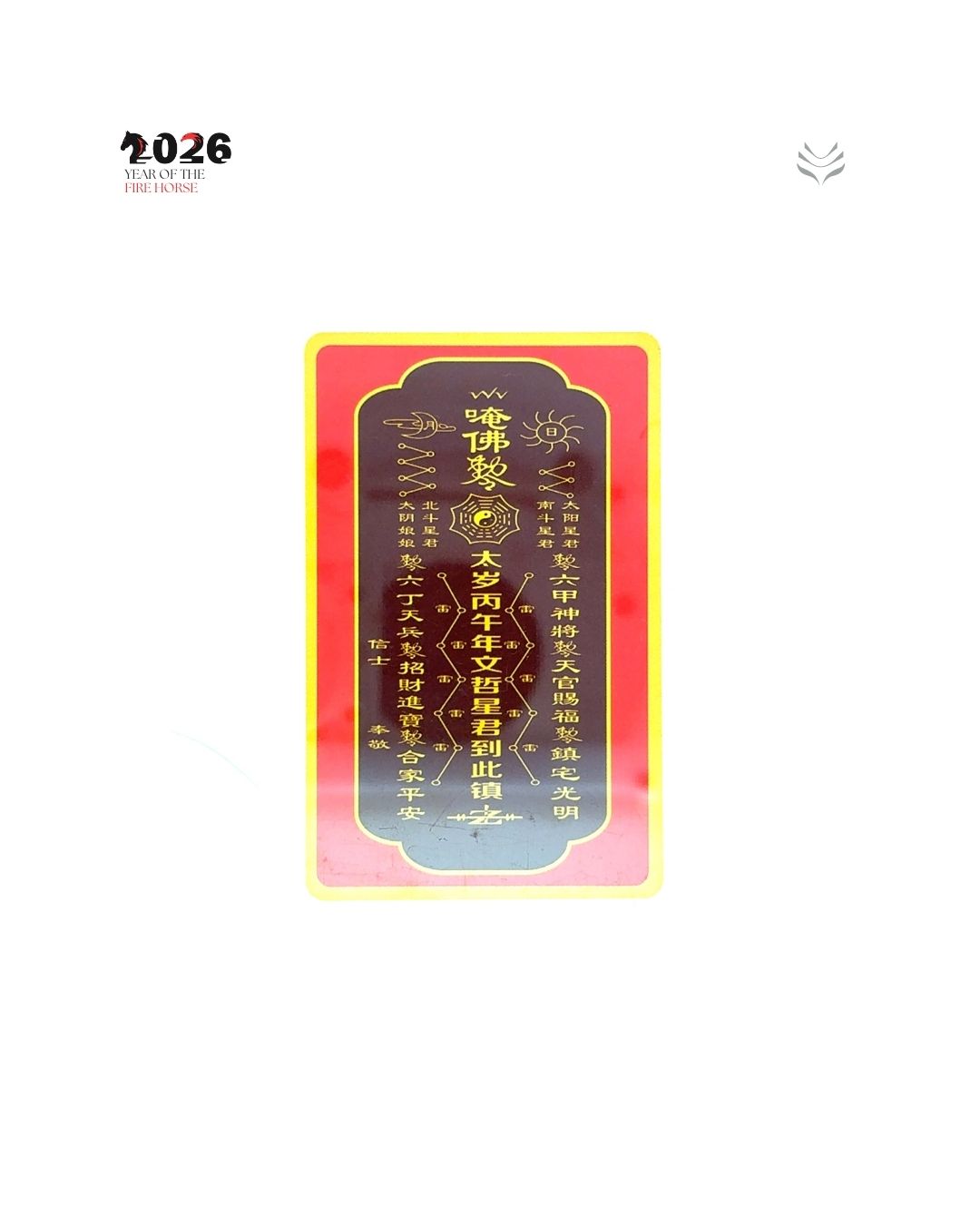 TAI SUI CARD - PROTECTION FOR WALLET 2026