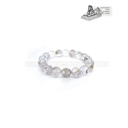 Temple Frequency Herkimer Diamond Bracelet 