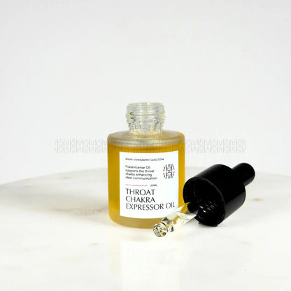 Throat Chakra Expresser Body Oil  Aroma oils