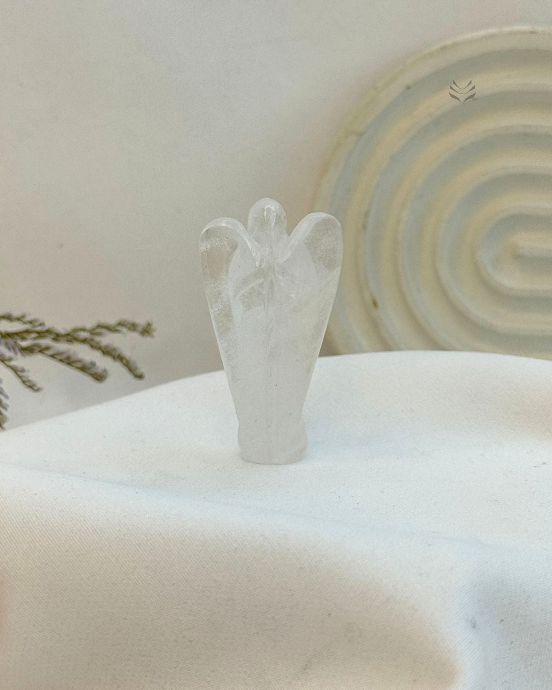 Clear Quartz Bedside Angel 