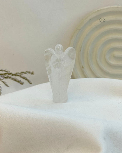 Clear Quartz Bedside Angel 