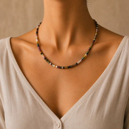 Tourmaline Silver Gem Cut Torana 
