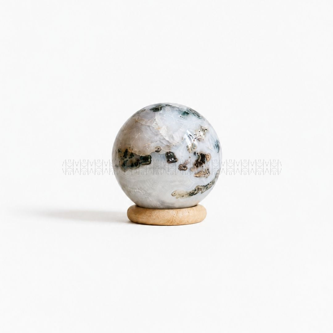 Tree Agate Sphere  Crystal Sphere