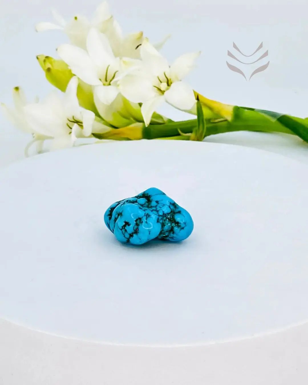 Turquoise Tumble Stone for Peace and Balance
