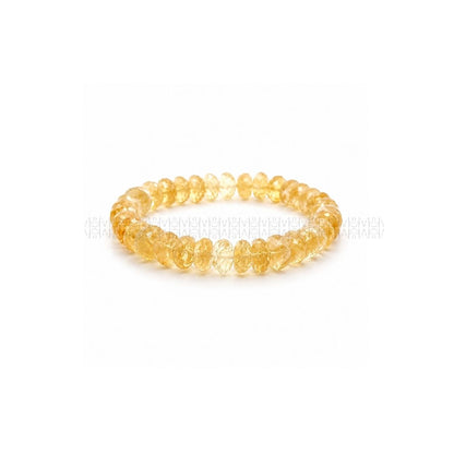 Ultra Premium Citrine Tumble Cut Bracelet  Crystal Bracelet Mixel