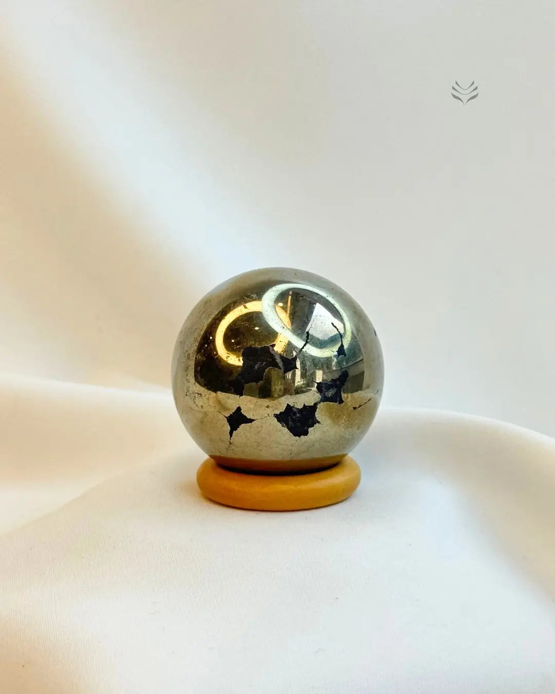Wealth Attractor - Iron Pyrite Sphere 