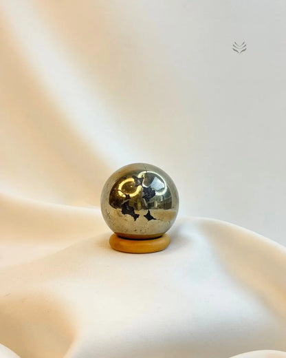 Wealth Attractor - Iron Pyrite Sphere 