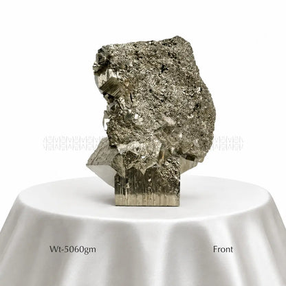 Wealth Attractor Peruvian Iron Pyrite Cluster #4