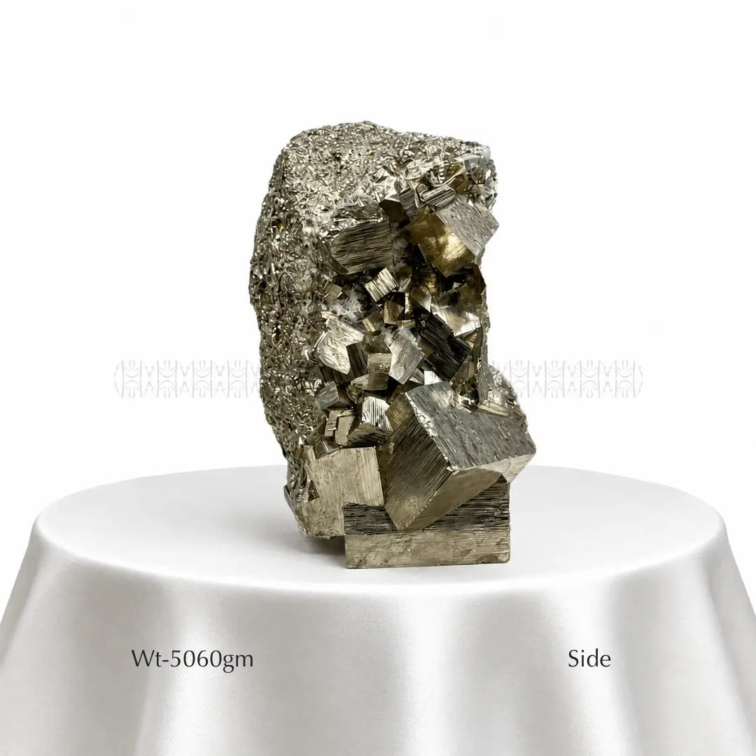 Wealth Attractor Peruvian Iron Pyrite Cluster #4