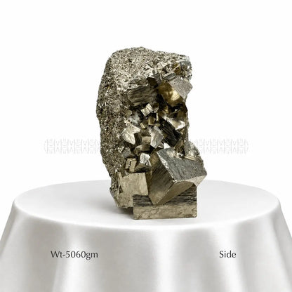 Wealth Attractor Peruvian Iron Pyrite Cluster #4