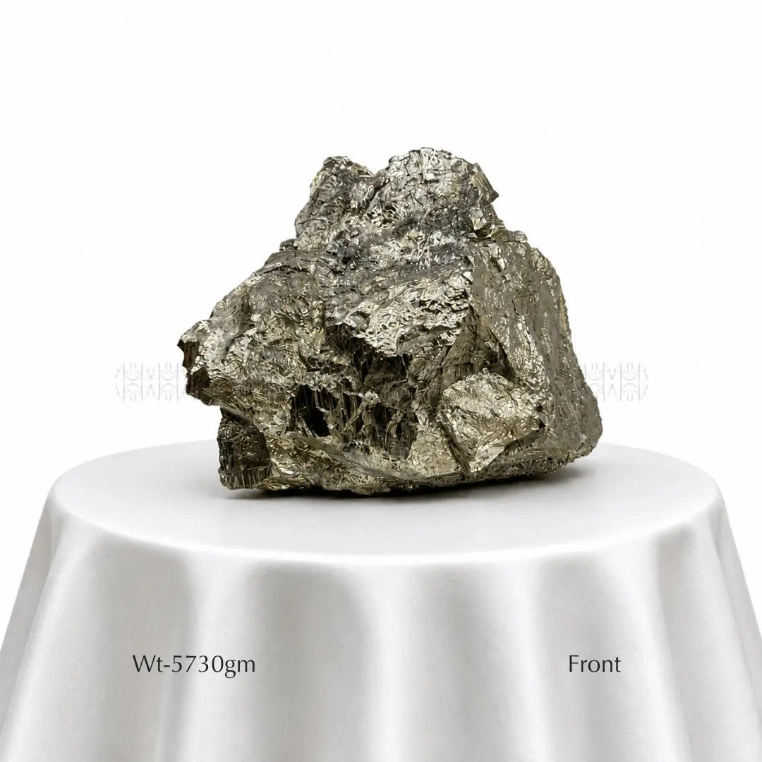 Wealth Attractor Peruvian Iron Pyrite Cluster #6
