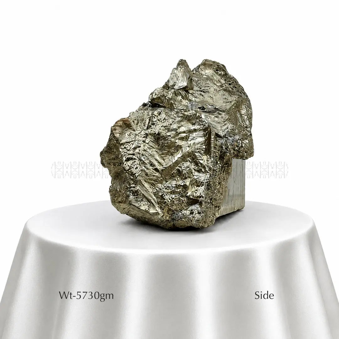 Wealth Attractor Peruvian Iron Pyrite Cluster #6