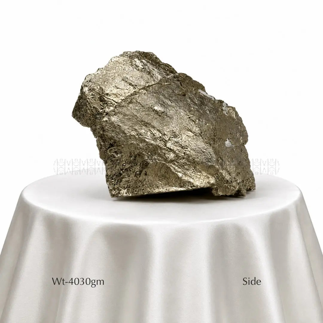 Wealth Attractor Peruvian Iron Pyrite Cluster #7
