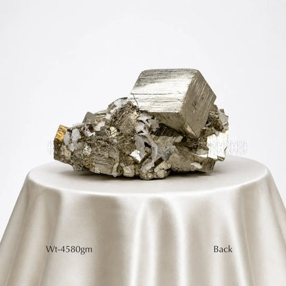 Wealth Attractor Peruvian Iron Pyrite Cluster #8