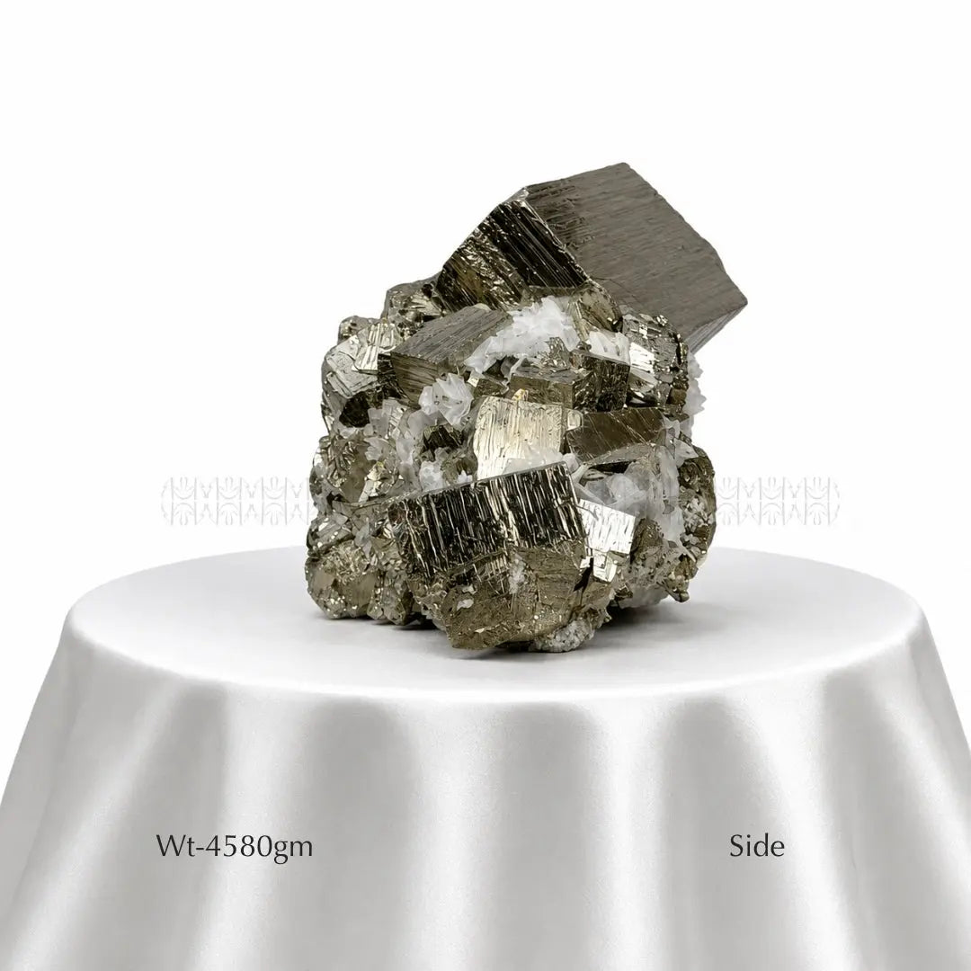 Wealth Attractor Peruvian Iron Pyrite Cluster #8