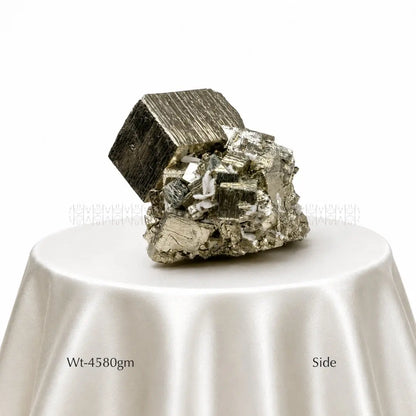 Wealth Attractor Peruvian Iron Pyrite Cluster #8