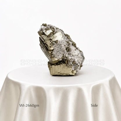 Wealth Attractor Peruvian Iron Pyrite Cluster #9