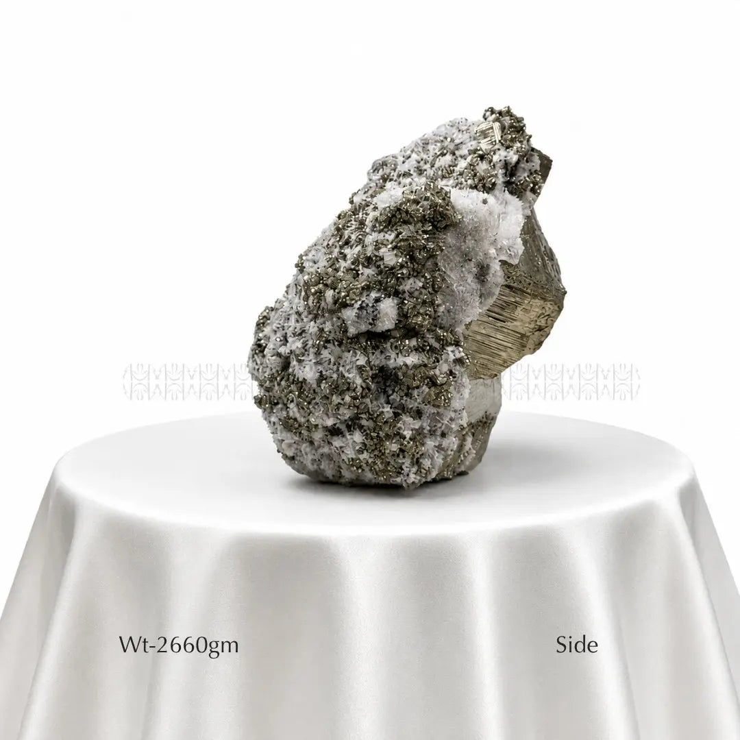 Wealth Attractor Peruvian Iron Pyrite Cluster #9