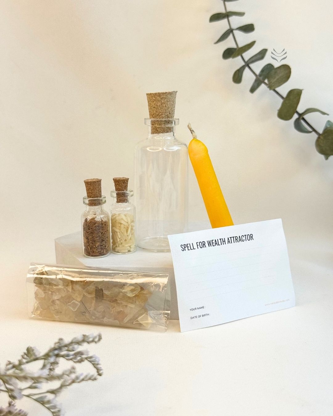 Wealth Attractor Spell Bottle 