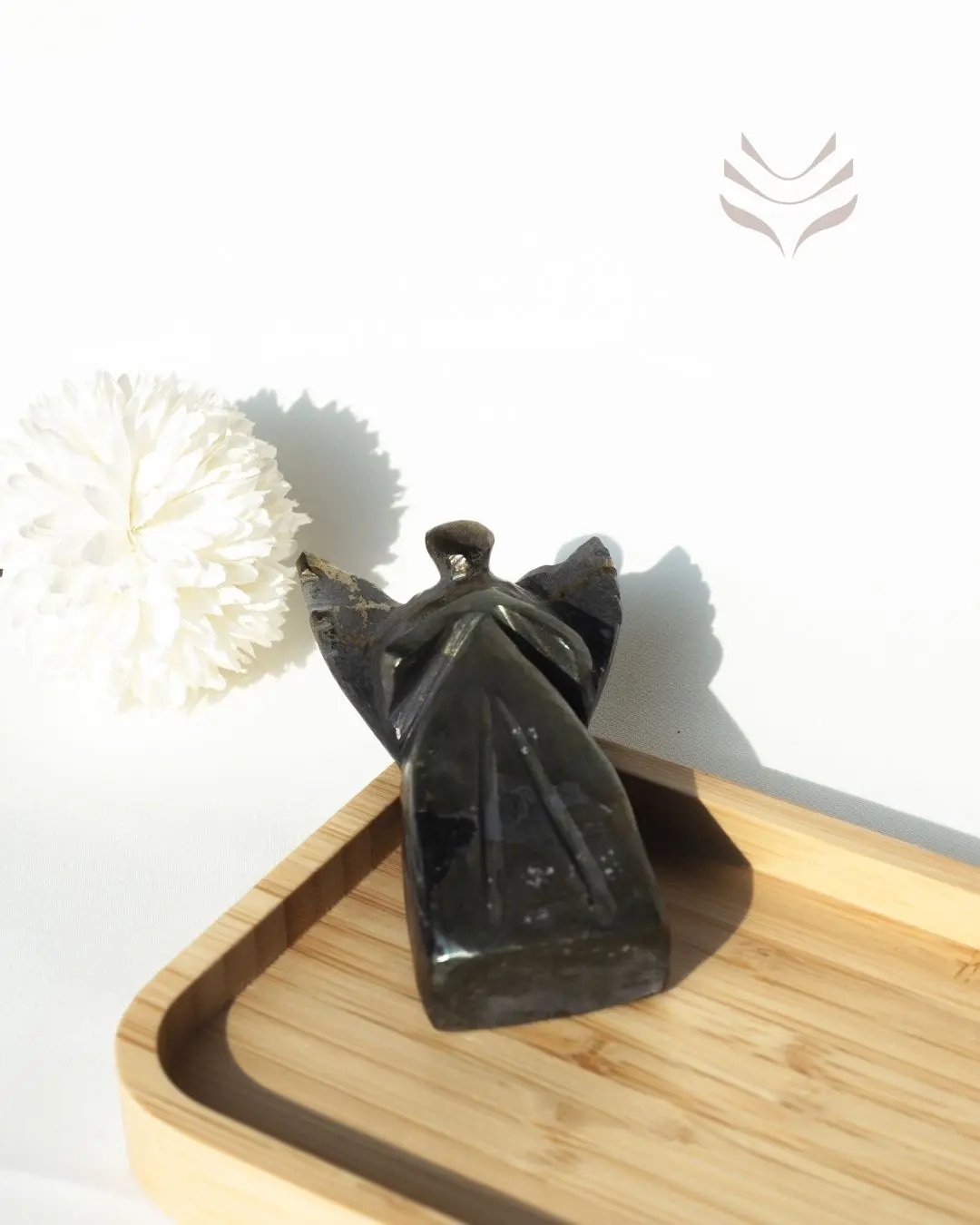 Vani Kabir Studio Worry Angel – Iron Pyrite Crystal for Confidence and Healing