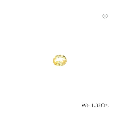 Yellow Sapphire - 1.83 Ct  Gemstones