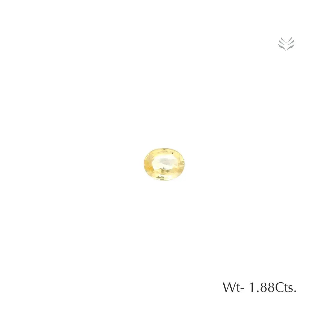 Yellow Sapphire - 1.88 Ct  Gemstones