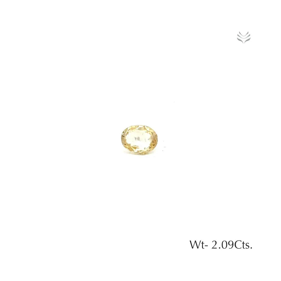Yellow Sapphire - 2.09 Ct  Gemstones