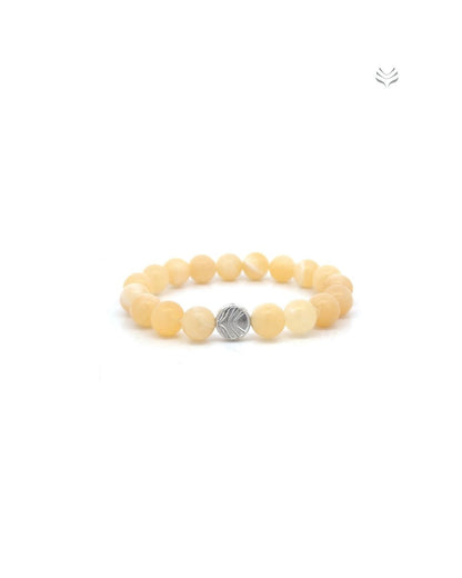 Daily Motivation Yellow Calcite Bracelet 