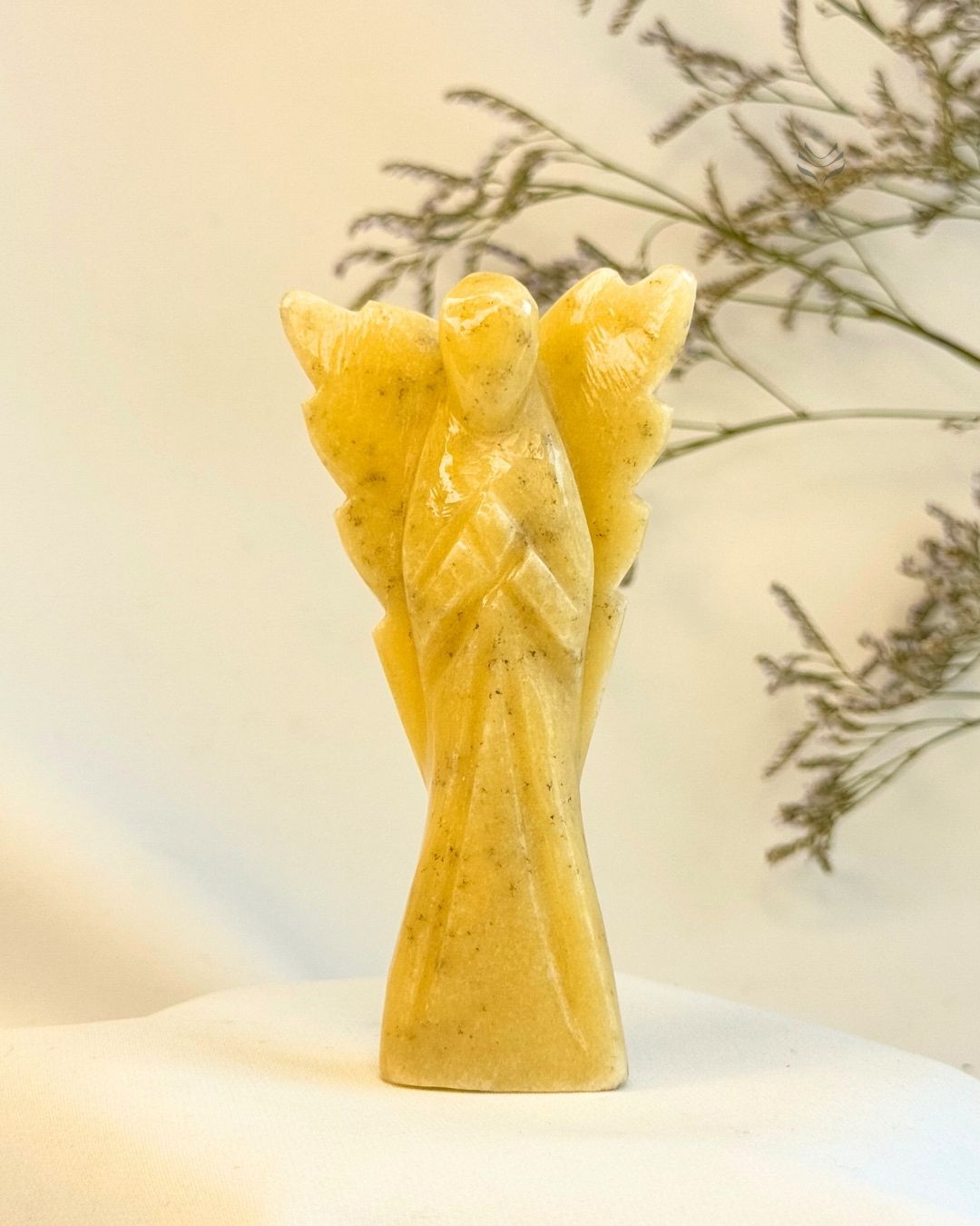 Yellow Calcite Angel 