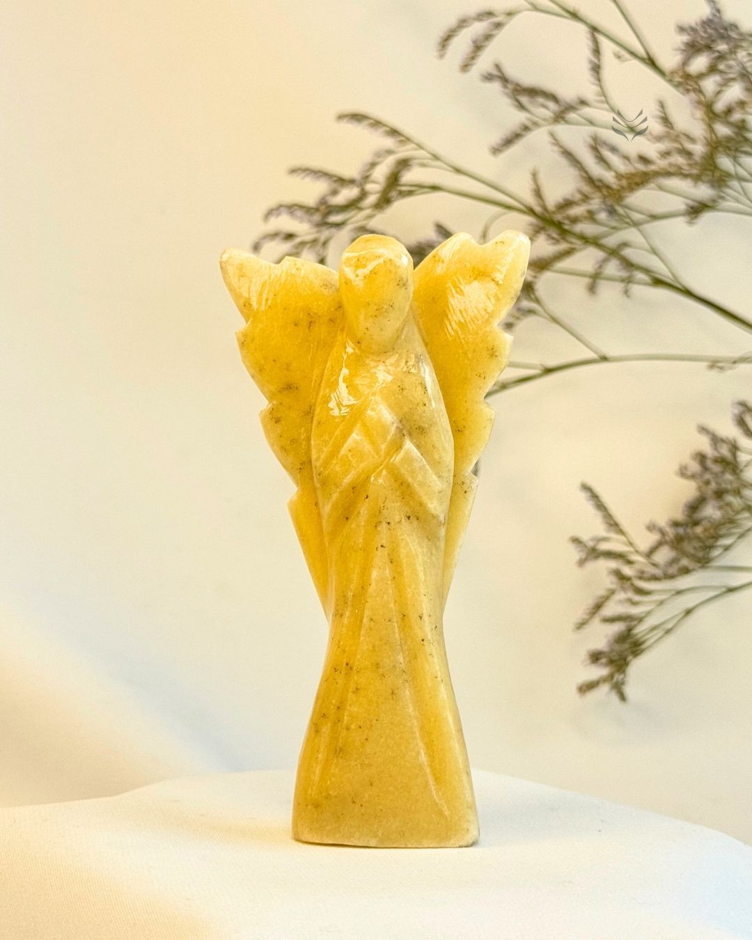 Yellow Calcite Angel 