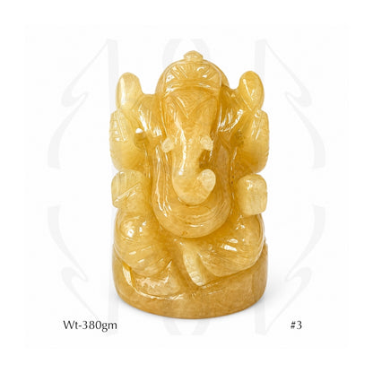 Yellow Aventurine Ganesha