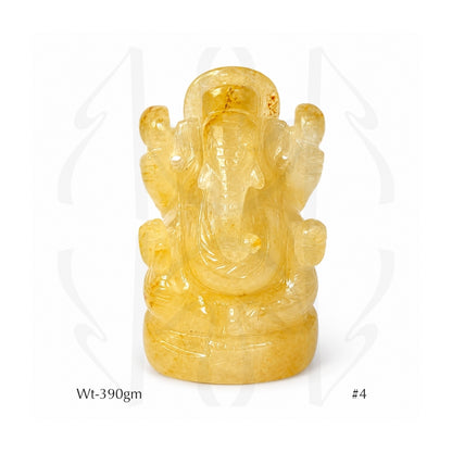 Yellow Aventurine Ganesha