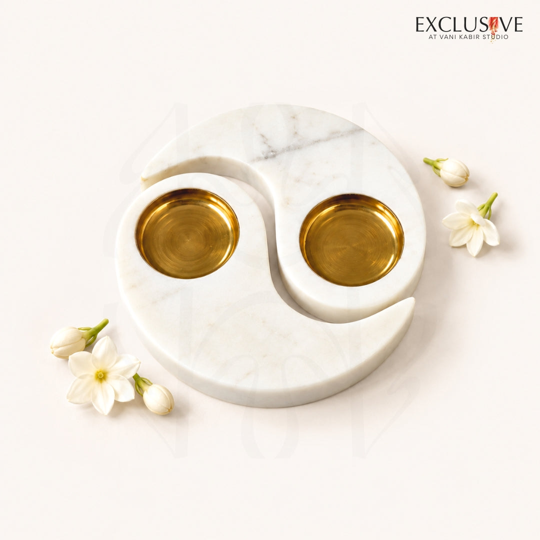 Yin Yang Tea Light Holder 