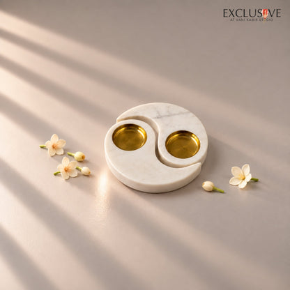 Yin Yang Tea Light Holder 