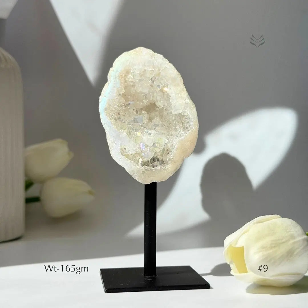 Zero Confusion Angel Aura Quartz  Geode