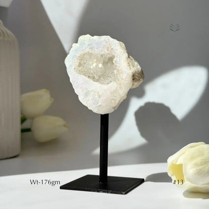 Zero Confusion Angel Aura Quartz  Geode