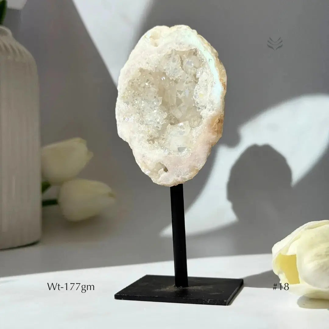 Zero Confusion Angel Aura Quartz  Geode