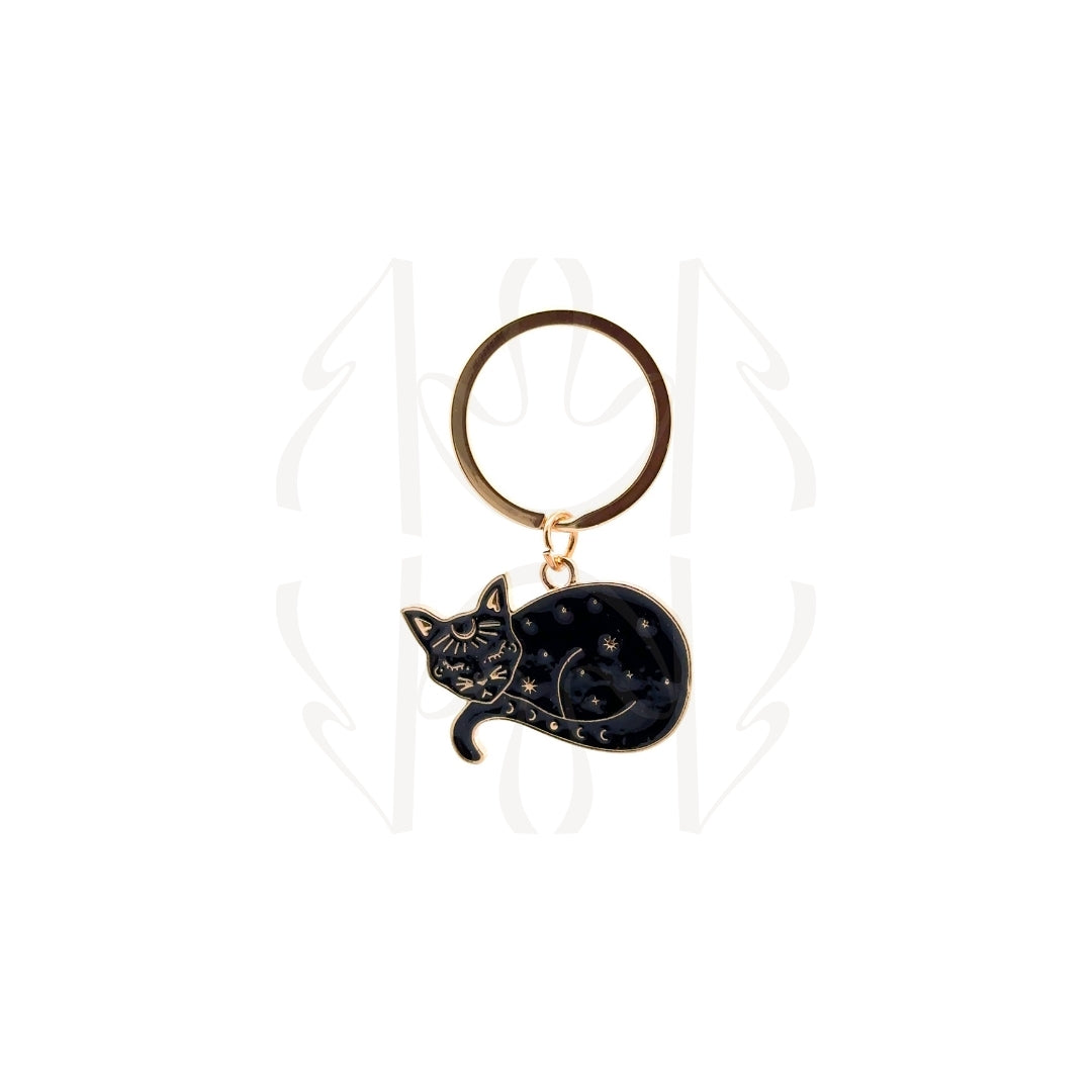 Anti Burnout Bastet Keychain