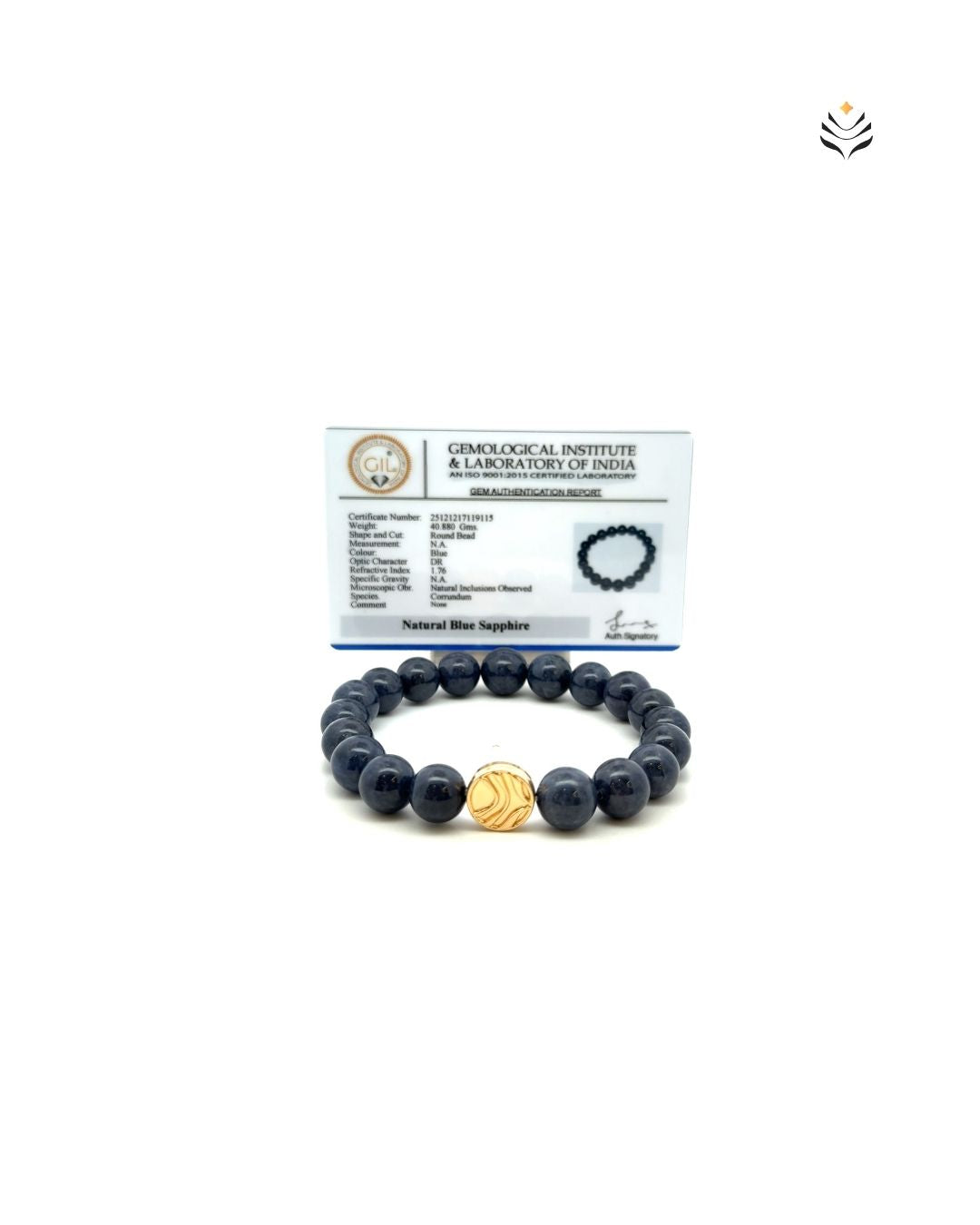 Blue Sapphire (Neelam) Bracelet 