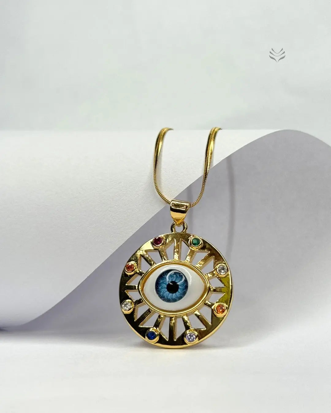 BACK TO THE SENDER EVIL EYE - SPHERE PENDANT