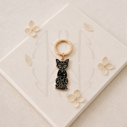 Goddess Bastet Keychain 