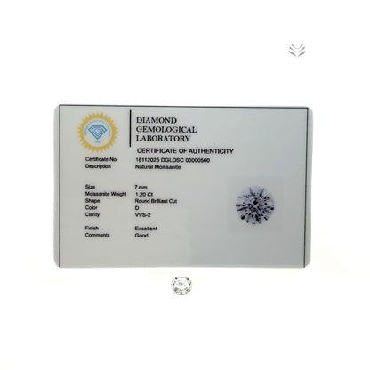 Moissanite - 7mm