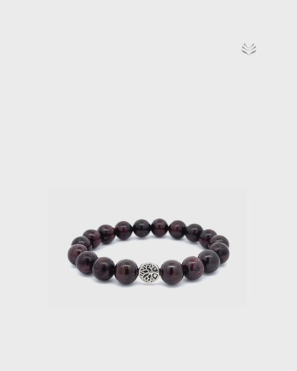 Master Manifestor Garnet Bracelet