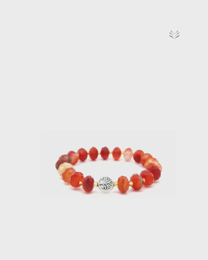 Multiply Abundance Carnelian Bracelet